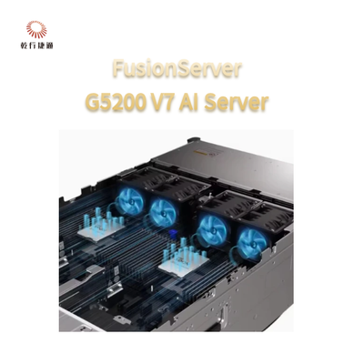 FusionServer G5200 V7 4U AI sunucusu1 veya 2 x 4/5th Gen Intel Xeon ölçeklenebilir işlemciler