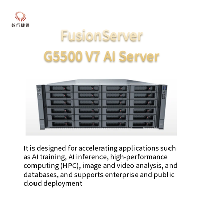 FusionServer G5500 V7 4U AI sunucusu 2 x 4/5th Gen Intel® Xeon® ölçeklenebilir işlemciler