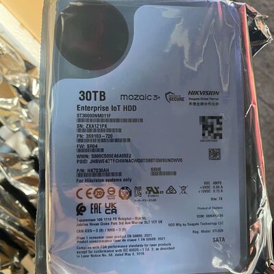 Seagate Exos Enterprise Sabit Diskleri EXOS 28TB Model Numarası: ST30000NM011F