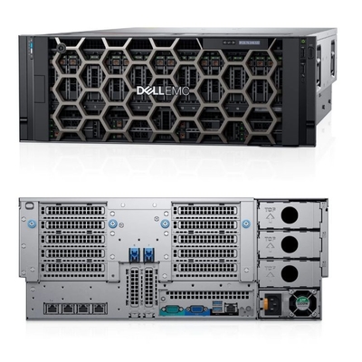 4U EMC R940xa Dell Poweredge Sunucu Dört Yönlü 4RU