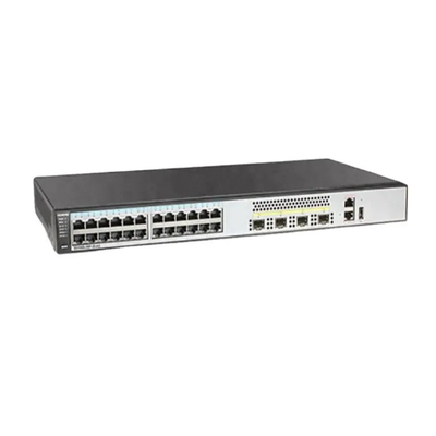 Orijinal S5700 24 Port Ethernet Switch Stock 24 10 / 100 / 1000BASE-T, 4 SFP Gigabit Port (Combo) 24 Port 1000 Gb 9