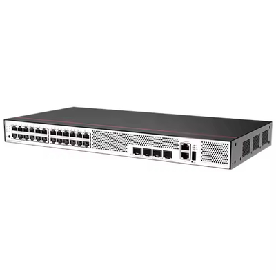 S5735S-L24T4X-A1 24 10/100/1000BASE-T Ethernet portları 4 10 Gigabit SFP+ AC güç kaynağı erişim anahtarı