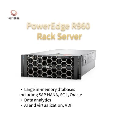 İşletme için Özel Sunucu Al D e l l s Poweredge R960 4U Rack Sunucuları